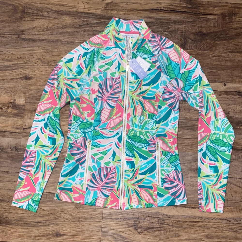 Tropical Floral Golf and Tennis Jacket by Sigrid Olsen